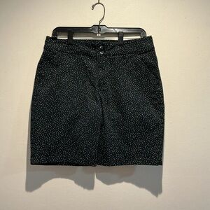 Black Polka Dot Women's Shorts